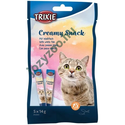 Trixie Jutalomfalat Creamy snack hallal 5x14gr
