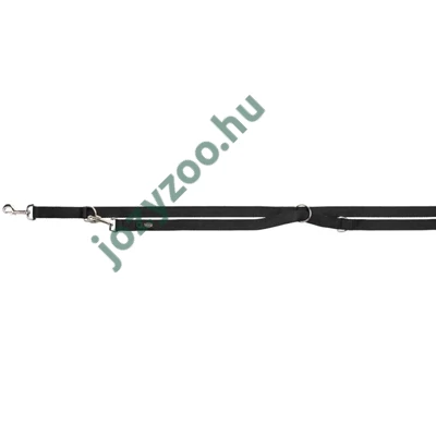 Trixie Póráz Új Prémium Hosszabítható XS 2.00m/10mm fekete .