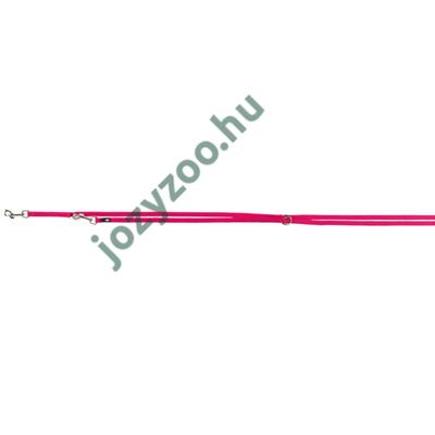 Trixie Póráz Hosszabbítható Prémium Dupla M–L 2 m/20mm Fuchsia .